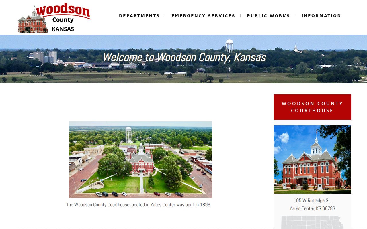 Woodson County court docket county site